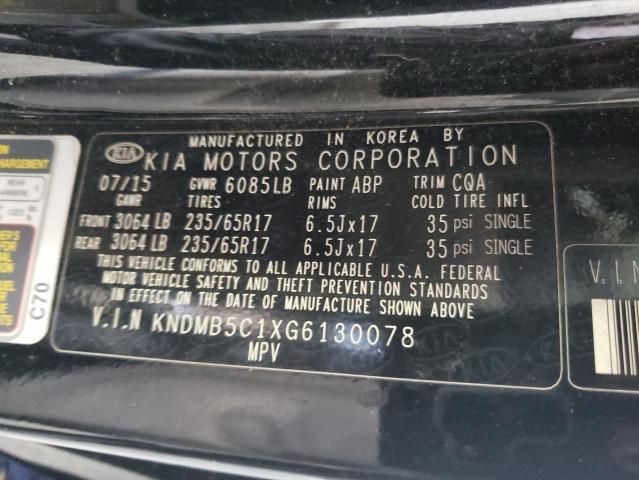 2016 KIA Sedona LX