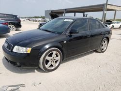 Audi salvage cars for sale: 2004 Audi A4 1.8T Quattro