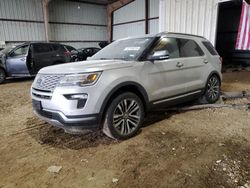 2018 Ford Explorer Platinum en venta en Houston, TX