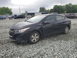 Salvage cars for sale from Copart Mebane, NC: 2017 Chevrolet Cruze LS
