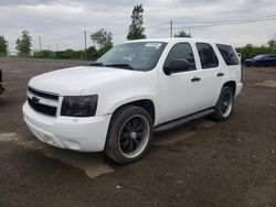 Salvage cars for sale from Copart Montreal Est, QC: 2013 Chevrolet Tahoe Police