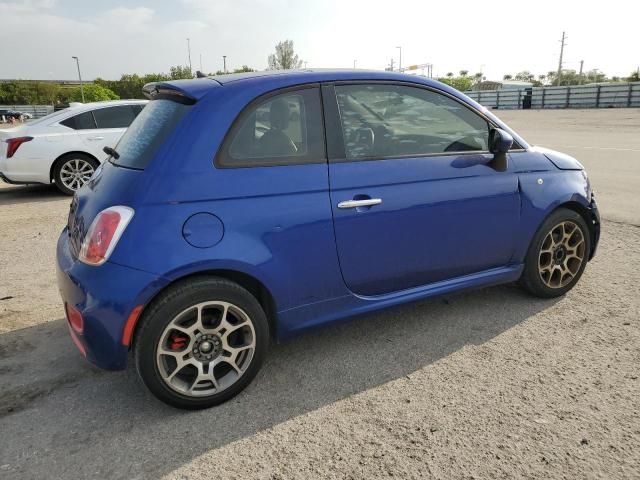 2012 Fiat 500 Sport