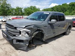 Salvage cars for sale from Copart Ellwood City, PA: 2018 Ford F150 Supercrew