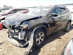 Jeep Cherokee Limited salvage cars for sale: 2019 Jeep Cherokee Limited