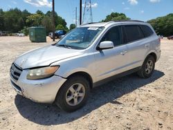 Salvage cars for sale from Copart China Grove, NC: 2007 Hyundai Santa FE GLS