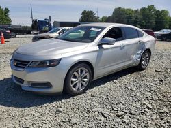 Chevrolet salvage cars for sale: 2016 Chevrolet Impala LT