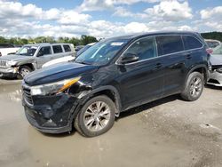 2014 Toyota Highlander XLE en venta en Cahokia Heights, IL
