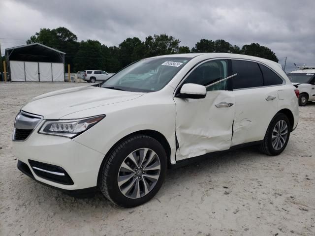 2016 Acura MDX Technology