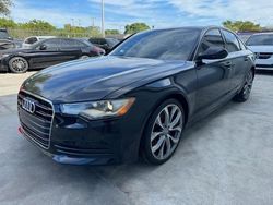 Audi salvage cars for sale: 2014 Audi A6 Premium Plus