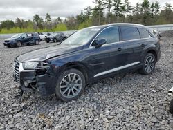 Audi Q7 Prestige salvage cars for sale: 2017 Audi Q7 Prestige