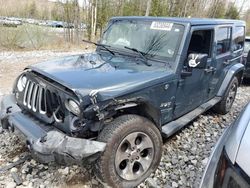 Jeep salvage cars for sale: 2018 Jeep Wrangler Unlimited Sahara