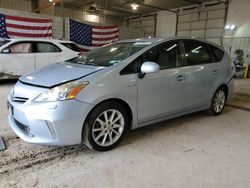 Toyota salvage cars for sale: 2013 Toyota Prius V