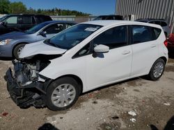 2016 Nissan Versa Note S en venta en Franklin, WI