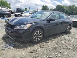 Honda Accord ex salvage cars for sale: 2016 Honda Accord EX