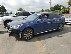 Hyundai salvage cars for sale: 2015 Hyundai Sonata Sport