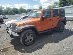 Jeep Wrangler salvage cars for sale: 2010 Jeep Wrangler Unlimited Sport