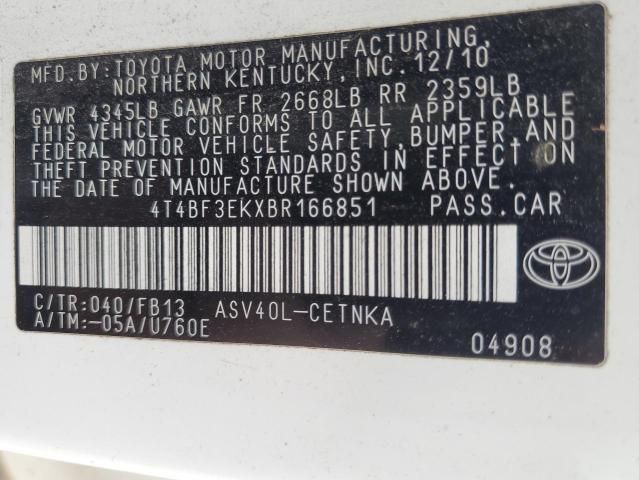 2011 Toyota Camry Base