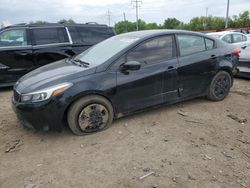 Salvage cars for sale from Copart Columbus, OH: 2017 KIA Forte LX