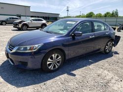 Honda salvage cars for sale: 2015 Honda Accord LX