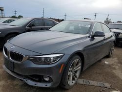 Salvage cars for sale from Copart Chicago Heights, IL: 2018 BMW 440XI Gran Coupe