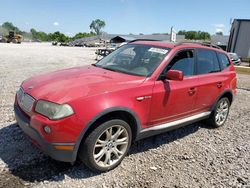 BMW X3 3.0SI salvage cars for sale: 2008 BMW X3 3.0SI