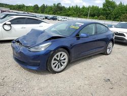 Salvage cars for sale from Copart Memphis, TN: 2021 Tesla Model 3