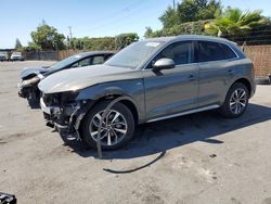 Audi Q5 salvage cars for sale: 2024 Audi Q5 Premium Plus 45