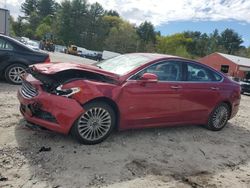 Ford salvage cars for sale: 2015 Ford Fusion Titanium