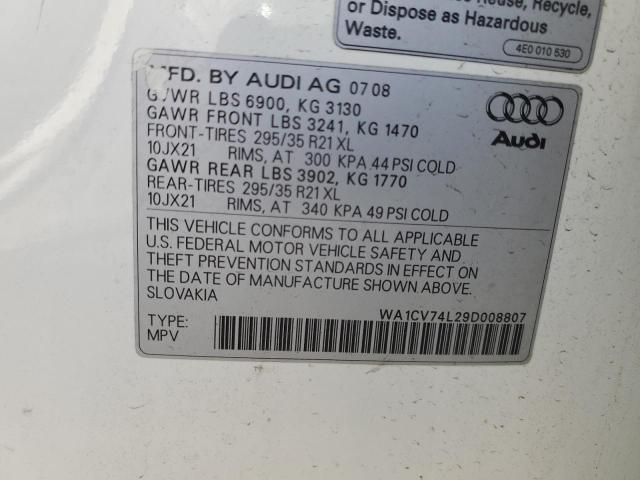 2009 Audi Q7 4.2 Quattro S-Line