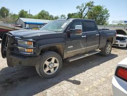 Salvage cars for sale from Copart Wichita, KS: 2016 Chevrolet Silverado K2500 High Country