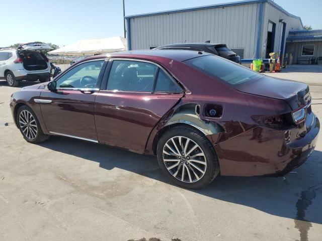 2017 Lincoln Continental Select