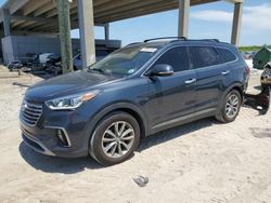 2017 Hyundai Santa FE SE en venta en West Palm Beach, FL