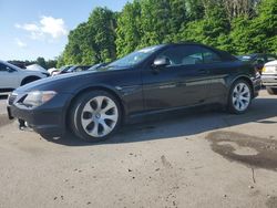 BMW 6 Series salvage cars for sale: 2005 BMW 645 CI Automatic