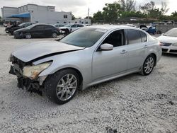 Infiniti G37 salvage cars for sale: 2009 Infiniti G37 Base