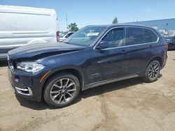 2018 BMW X5 XDRIVE35I en venta en Woodhaven, MI