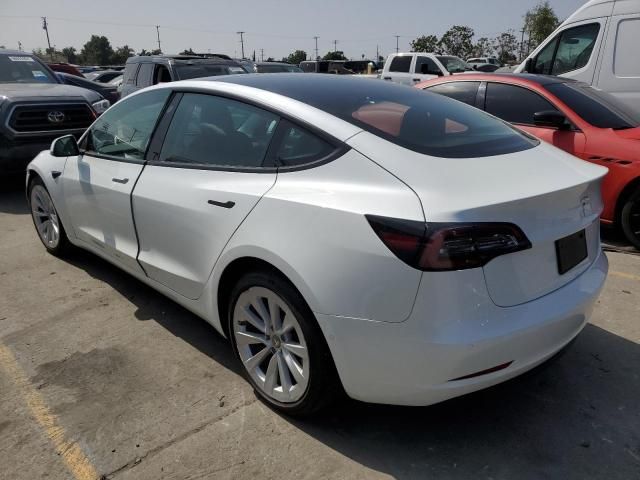 2022 Tesla Model 3