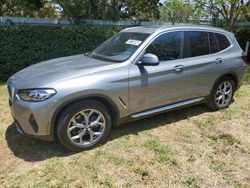 BMW X3 salvage cars for sale: 2024 BMW X3 SDRIVE30I