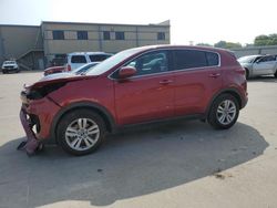 KIA Sportage salvage cars for sale: 2017 KIA Sportage LX