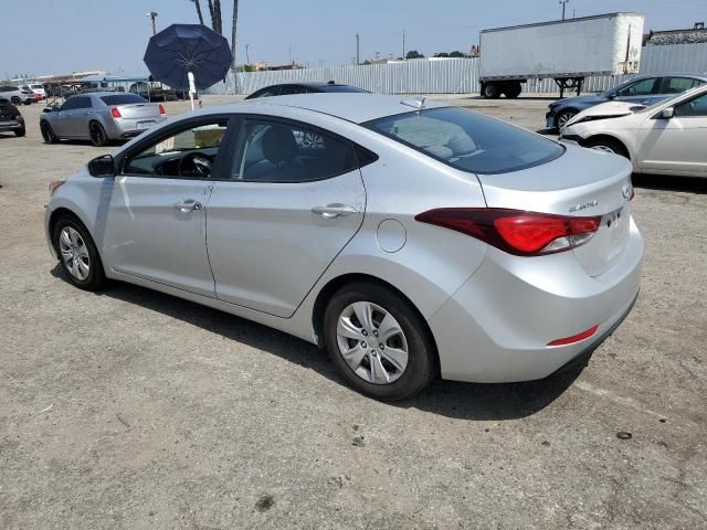 2016 Hyundai Elantra SE