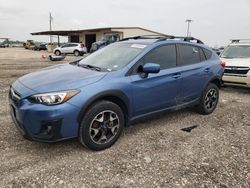 Subaru salvage cars for sale: 2019 Subaru Crosstrek Premium