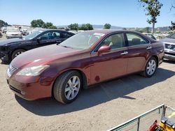 Salvage cars for sale from Copart San Martin, CA: 2008 Lexus ES 350