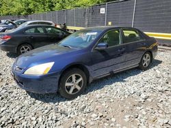 Honda Accord EX salvage cars for sale: 2004 Honda Accord EX