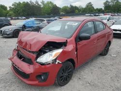 Salvage cars for sale from Copart Madisonville, TN: 2020 Mitsubishi Mirage G4 SE