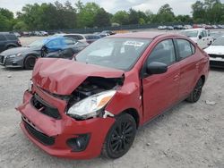 Mitsubishi Mirage salvage cars for sale: 2020 Mitsubishi Mirage G4 SE