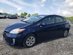 Salvage cars for sale from Copart West Warren, MA: 2015 Toyota Prius