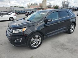Salvage cars for sale from Copart New Orleans, LA: 2017 Ford Edge Titanium