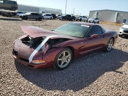 Chevrolet Corvette salvage cars for sale: 2003 Chevrolet Corvette