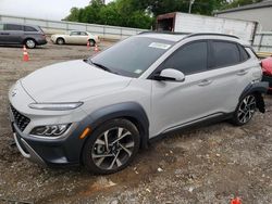 Salvage cars for sale from Copart Chatham, VA: 2022 Hyundai Kona Limited