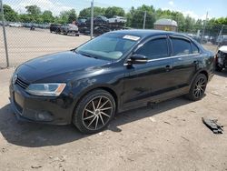 Volkswagen salvage cars for sale: 2011 Volkswagen Jetta SEL