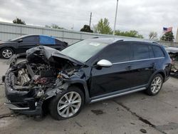 Volkswagen salvage cars for sale: 2017 Volkswagen Golf Alltrack S